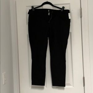 Gap Ultra Skinny Ankle Pants Black Size 10